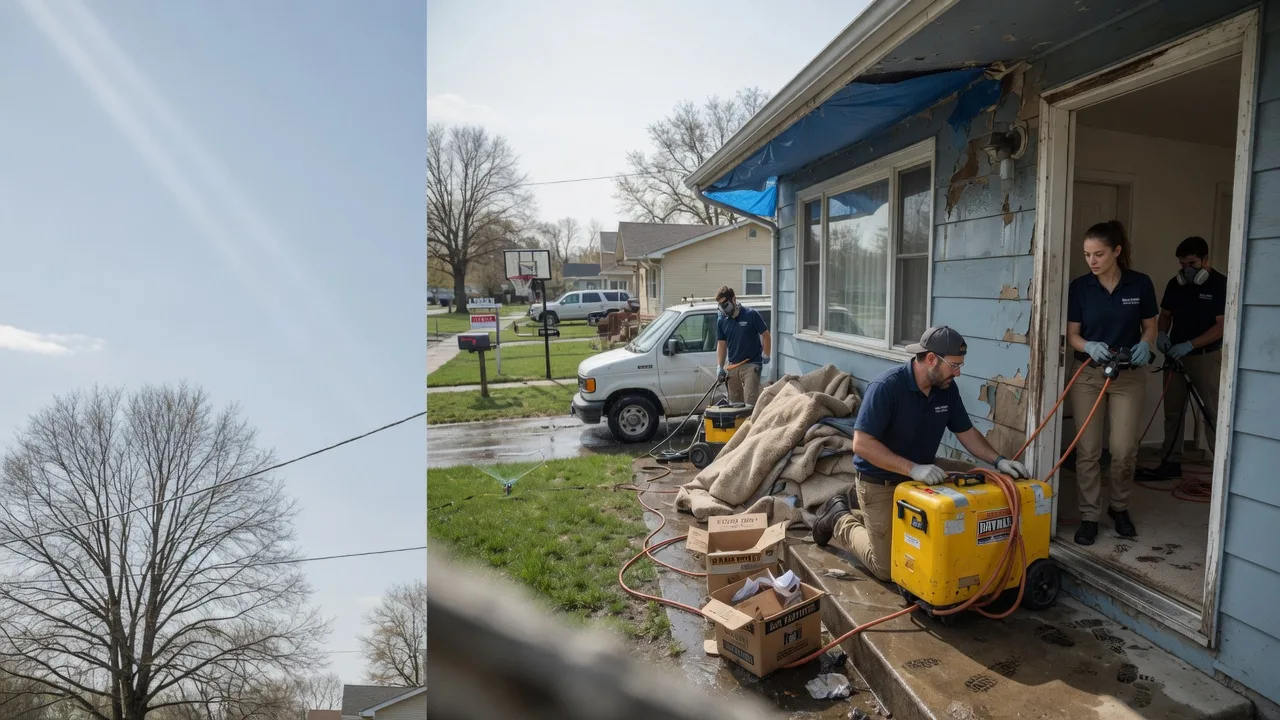 Basement Flood Cleanup in Casco, ME near me
